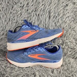 Brooks Ravenna 11‎ Running Shoes Womens 10.5 Blue Orange 1203181B469 Stability